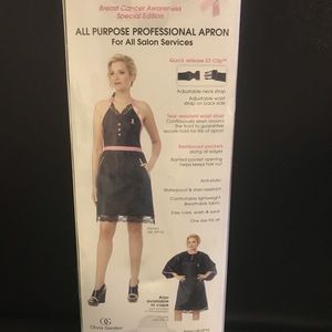 Stylist apron. Pink and lacy